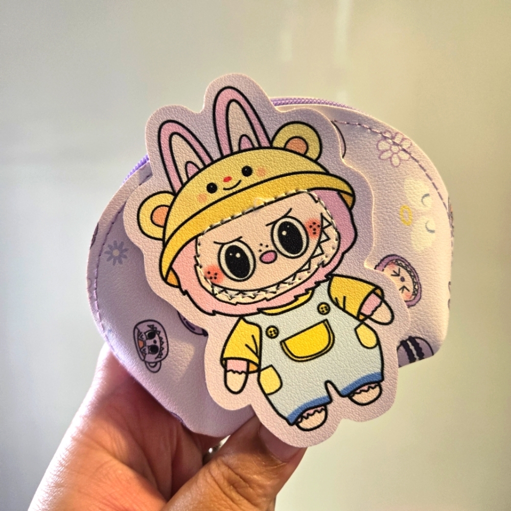 Cute Labubu Keychain Coin Purse